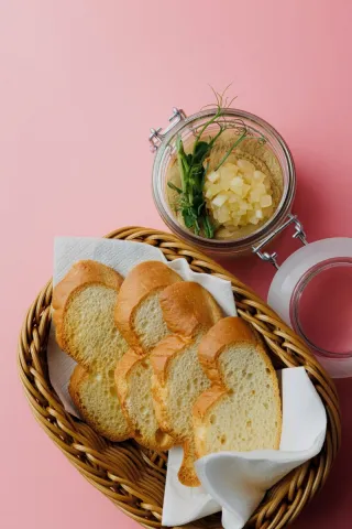 Куриный паштет с яблочным мармеладом
